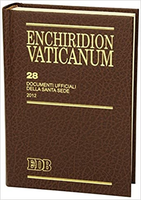9788810802571-Enchiridion Vaticanum. 28. Documenti ufficiali della Santa Sede (2012).
